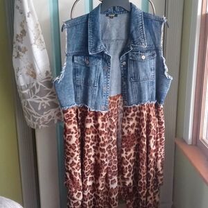 Denim vest